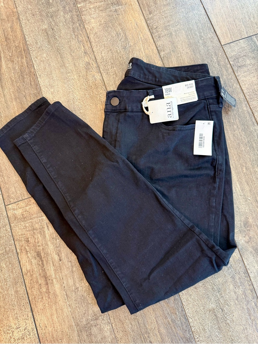 a.n.a Black Skinny Jeans with Stretch